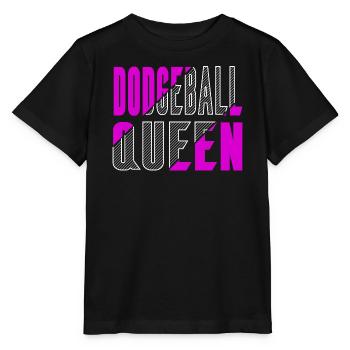 Dodgeball Queen - Stanley/Stella MINI CREATOR Kids’ T-Shirt - black - Front - Mikhail (115cm)