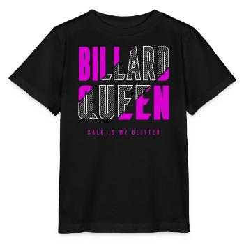 Billard Königin - Stanley/Stella Kinder T-Shirt MINI CREATOR  - Schwarz - Vorne - Mikhail (115cm)