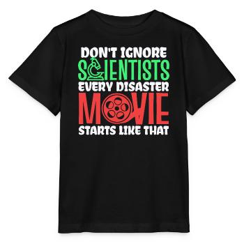 Cinéma Films Cinéma Films Déclaration Soirée DVD - T-shirt bio MINI CREATOR Stanley/Stella Enfant - noir - Devant - Mikhail (115cm)