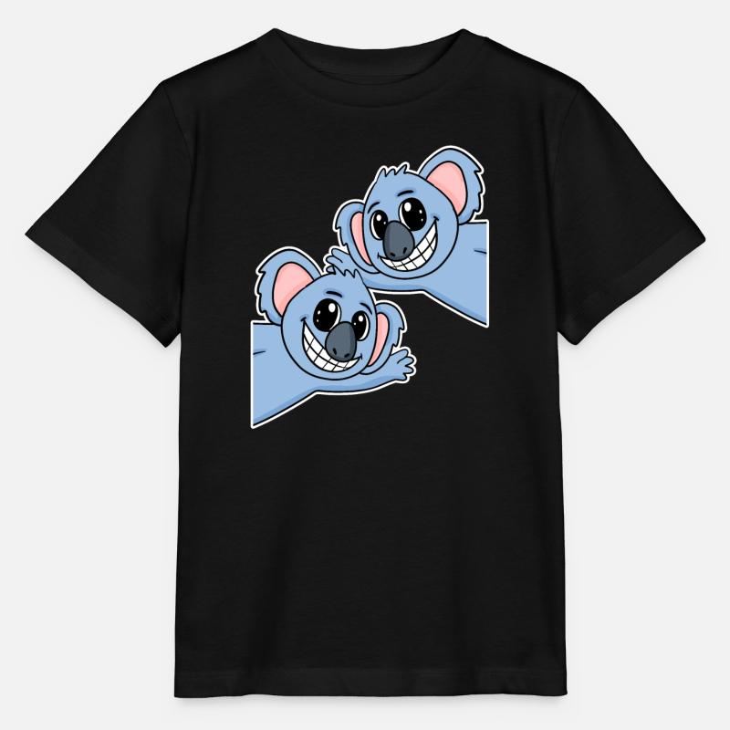 Koala Koalas - T-shirt bio MINI CREATOR Stanley/Stella Enfant - noir