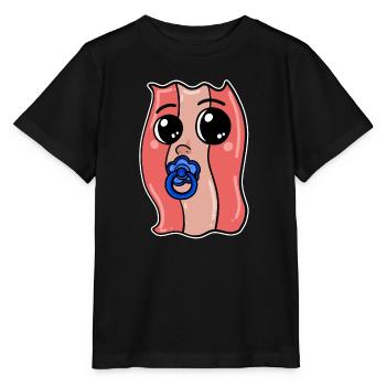 Baby Bacon - Bacon - Babybodysuit - Stanley/Stella MINI CREATOR Kids’ T-Shirt - black - Front - Mikhail (115cm)