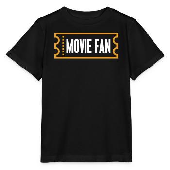 Cinéma Night Movies Déclaration Movie Night Movies Theatre - T-shirt bio MINI CREATOR Stanley/Stella Enfant - noir - Devant - Mikhail (115cm)
