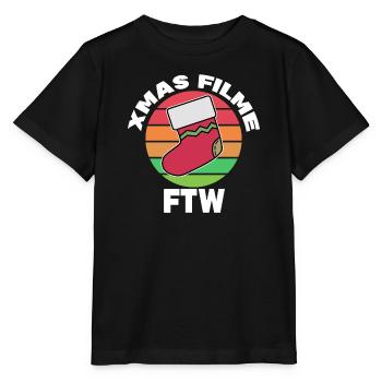 Movies Statement Kino Nacht Dvd Abend Film Schauen - Stanley/Stella Kinder T-Shirt MINI CREATOR  - Schwarz - Vorne - Mikhail (115cm)