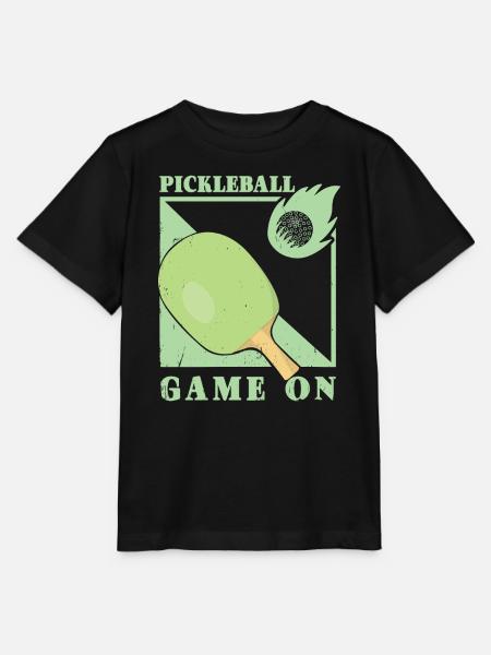 Pickleball Spieler - Stanley/Stella Kinder T-Shirt MINI CREATOR - Schwarz