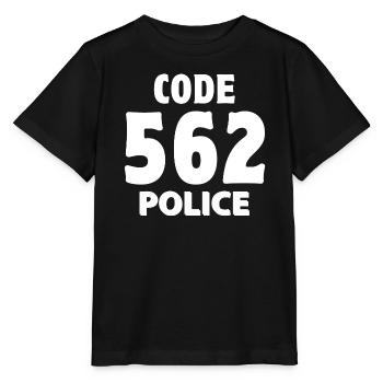 562, Polizei, Ich bin Polizist - Stanley/Stella Kinder T-Shirt MINI CREATOR  - Schwarz - Vorne - Mikhail (115cm)