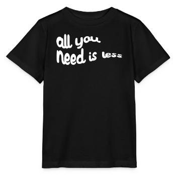 Environnementalistes Protection de l’environnement Environnement Déclaration de la Terre - T-shirt bio MINI CREATOR Stanley/Stella Enfant - noir - Devant - Mikhail (115cm)