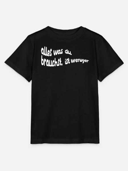 Umwelt Erde Mutter Natur Naturschutz Statement - Stanley/Stella Kinder T-Shirt MINI CREATOR - Schwarz