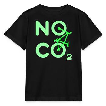 Environmentalist Co2 Environmental Statement Earth Nature - Stanley/Stella MINI CREATOR Kids’ T-Shirt - black - Front - Mikhail (115cm)