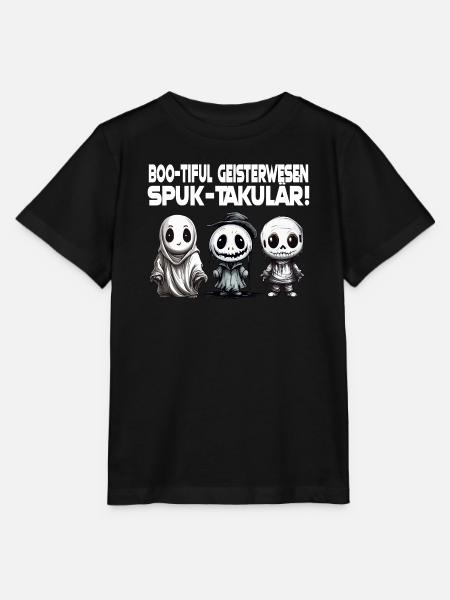 Geisterwesen Spruch Halloween Design - Stanley/Stella Kinder T-Shirt MINI CREATOR - Schwarz