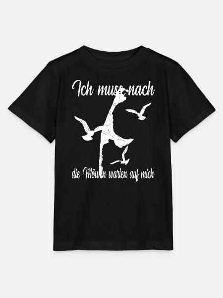Sylt Design - Stanley/Stella Kinder T-Shirt MINI CREATOR - Schwarz