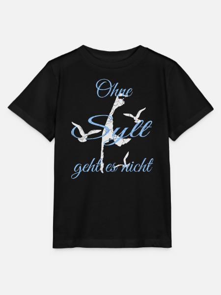Sylt Motiv - Stanley/Stella Kinder T-Shirt MINI CREATOR - Schwarz