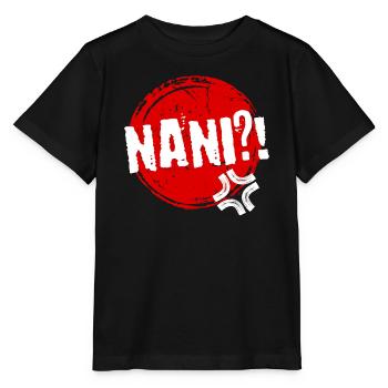 Manga Nani Disant Anime Animation Japonaise Comic - T-shirt bio MINI CREATOR Stanley/Stella Enfant - noir - Devant - Mikhail (115cm)