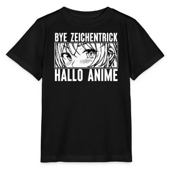 Anime Cartoon Comic Statement Japanese Manga - T-shirt bio MINI CREATOR Stanley/Stella Enfant - noir - Devant - Mikhail (115cm)