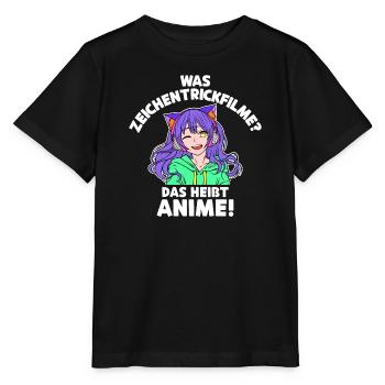 Anime Zeichentrick Comic Japan Mangastyle Manga - Stanley/Stella Kinder T-Shirt MINI CREATOR  - Schwarz - Vorne - Mikhail (115cm)