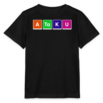 Manga Anime Statement Japanese Comic Animation - Stanley/Stella MINI CREATOR Kids’ T-Shirt - black - Front - Mikhail (115cm)