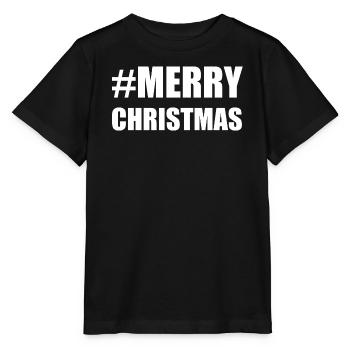 NOËL.BONNE ANNEE. SAINT SYLVESTRE. NOUVELLE ANNÉE. - T-shirt bio MINI CREATOR Stanley/Stella Enfant - noir - Devant - Mikhail (115cm)