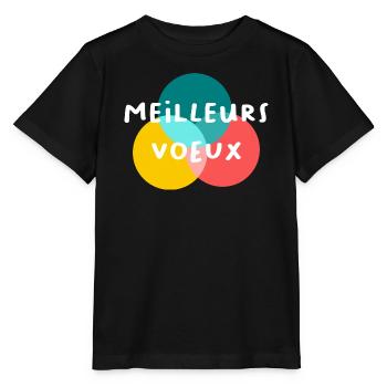 BONNE ANNEE. SAINT SYLVESTRE. NOUVELLE ANNÉE - T-shirt bio MINI CREATOR Stanley/Stella Enfant - noir - Devant - Mikhail (115cm)