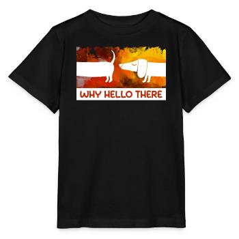 Tiere Statement Haustiere Kuscheltier Hund - Stanley/Stella Kinder T-Shirt MINI CREATOR  - Schwarz - Vorne - Mikhail (115cm)