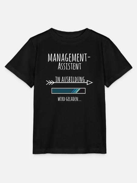 Management Assistent Ausbildung Beruf Geschenk - Stanley/Stella Kinder T-Shirt MINI CREATOR - Schwarz