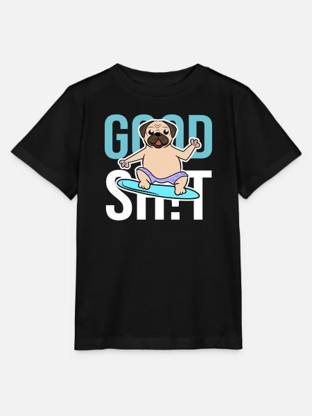 Hund Statement Haustiere Lieblingstier Kuscheltier - Stanley/Stella Kinder T-Shirt MINI CREATOR - Schwarz