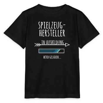 Spielzeughersteller Ausbildung Beruf Spielzeug - Stanley/Stella Kinder T-Shirt MINI CREATOR  - Schwarz - Vorne - Mikhail (115cm)