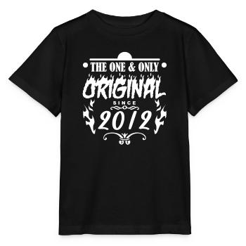 2012 - Baujahr 2012 - Jahrgang 2012 - Stanley/Stella Kinder T-Shirt MINI CREATOR  - Schwarz - Vorne - Mikhail (115cm)