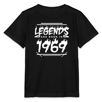 1969 - Year 1969 - Year 1969 - Stanley/Stella MINI CREATOR Kids’ T-Shirt - black - Front - Mikhail (115cm)