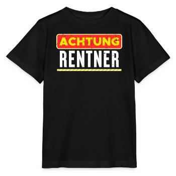 Déclaration du retraité Retraite Retraité Senior - T-shirt bio MINI CREATOR Stanley/Stella Enfant - noir - Devant - Mikhail (115cm)
