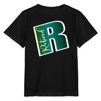 ADIEU EMPLOI - RETRAITE RETRAITE - T-shirt bio MINI CREATOR Stanley/Stella Enfant - noir - Devant - Mikhail (115cm)