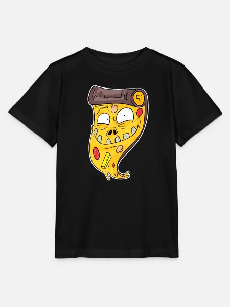 Pizza Zombie - Stanley/Stella Kinder T-Shirt MINI CREATOR - Schwarz