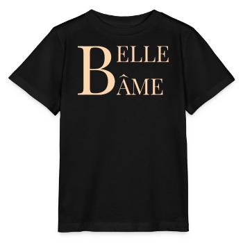belle âme - T-shirt bio MINI CREATOR Stanley/Stella Enfant - noir - Devant - Mikhail (115cm)