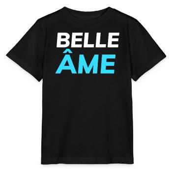 belle âme - T-shirt bio MINI CREATOR Stanley/Stella Enfant - noir - Devant - Mikhail (115cm)