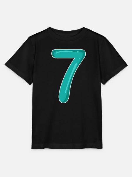 7 - Sieben - Stanley/Stella Kinder T-Shirt MINI CREATOR  - Schwarz