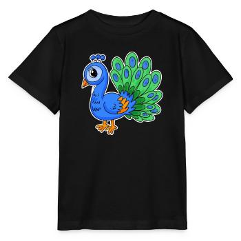Paon - T-shirt bio MINI CREATOR Stanley/Stella Enfant - noir - Devant - Mikhail (115cm)
