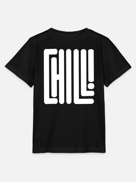 Just chill - Stanley/Stella Kinder T-Shirt MINI CREATOR  - Schwarz