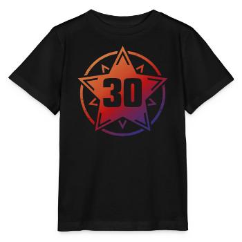 Superstar 30 - Stanley/Stella Kinder T-Shirt MINI CREATOR  - Schwarz - Vorne - Mikhail (115cm)