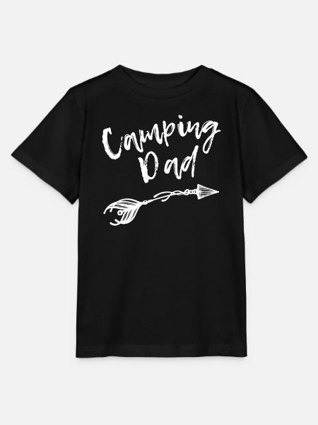 Camping Statement Wanderer Ferien Campen - Stanley/Stella Kinder T-Shirt MINI CREATOR  - Schwarz