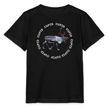 CUPIDON - T-shirt bio MINI CREATOR Stanley/Stella Enfant - noir - Devant - Mikhail (115cm)