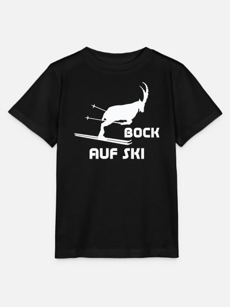 Bock auf Ski Humor Lustige Bilder - Stanley/Stella Kinder T-Shirt MINI CREATOR  - Schwarz