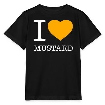 J’AIME LA MOUTARDE Senf - T-shirt bio MINI CREATOR Stanley/Stella Enfant - noir - Devant - Mikhail (115cm)