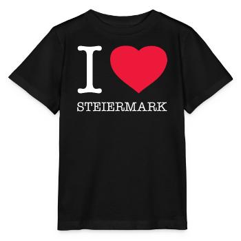 J’AIME LA STYRIE - T-shirt bio MINI CREATOR Stanley/Stella Enfant - noir - Devant - Mikhail (115cm)