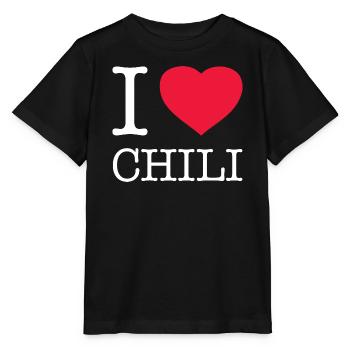 J’ADORE LE CHILI - T-shirt bio MINI CREATOR Stanley/Stella Enfant - noir - Devant - Mikhail (115cm)
