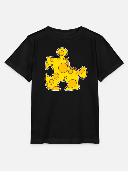 Puzzle - Stanley/Stella Kinder T-Shirt MINI CREATOR - Schwarz