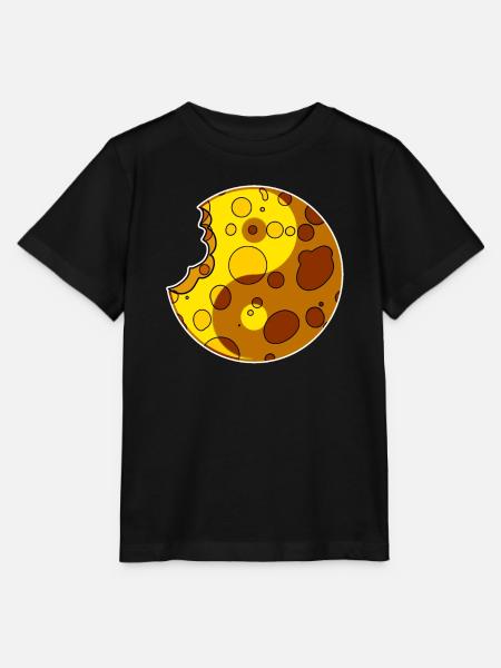 Käse Yin Yang - Stanley/Stella Kinder T-Shirt MINI CREATOR - Schwarz