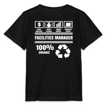 Gestionnaire, Superviseur de travail, Énoncé de carrière - T-shirt bio MINI CREATOR Stanley/Stella Enfant - noir - Devant - Mikhail (115cm)