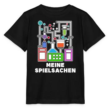Career Statement Scientist Success Job - Stanley/Stella MINI CREATOR Kids’ T-Shirt - black - Front - Mikhail (115cm)