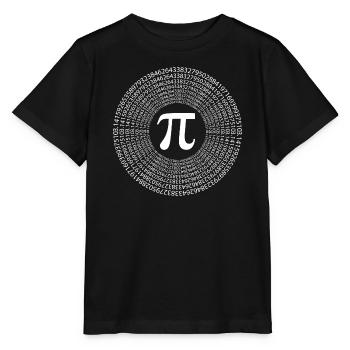 Pi Day - Bonne journée Pi - T-shirt bio MINI CREATOR Stanley/Stella Enfant - noir - Devant - Mikhail (115cm)