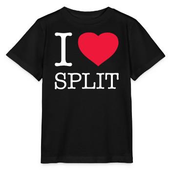 I LOVE SPLIT Croatia Kroatien - Stanley/Stella MINI CREATOR Kids’ T-Shirt - black - Front - Mikhail (115cm)