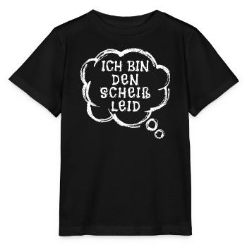 Je ne me soucie pas de l’énoncé d’attitude - T-shirt bio MINI CREATOR Stanley/Stella Enfant - noir - Devant - Mikhail (115cm)