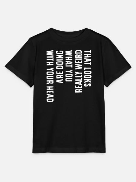 That looks really weird - Stanley/Stella Kinder T-Shirt MINI CREATOR - Schwarz